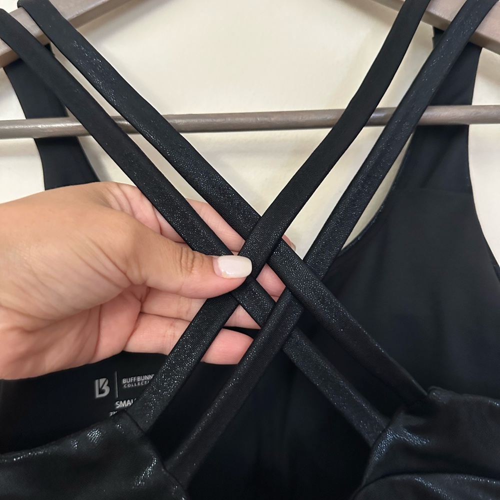 Buffbunny Rosa Sports Bra V2! Black - Picture 7 of 8